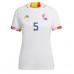 Belgia Jan Vertonghen #5 Bortedrakt Dame VM 2022 Kortermet